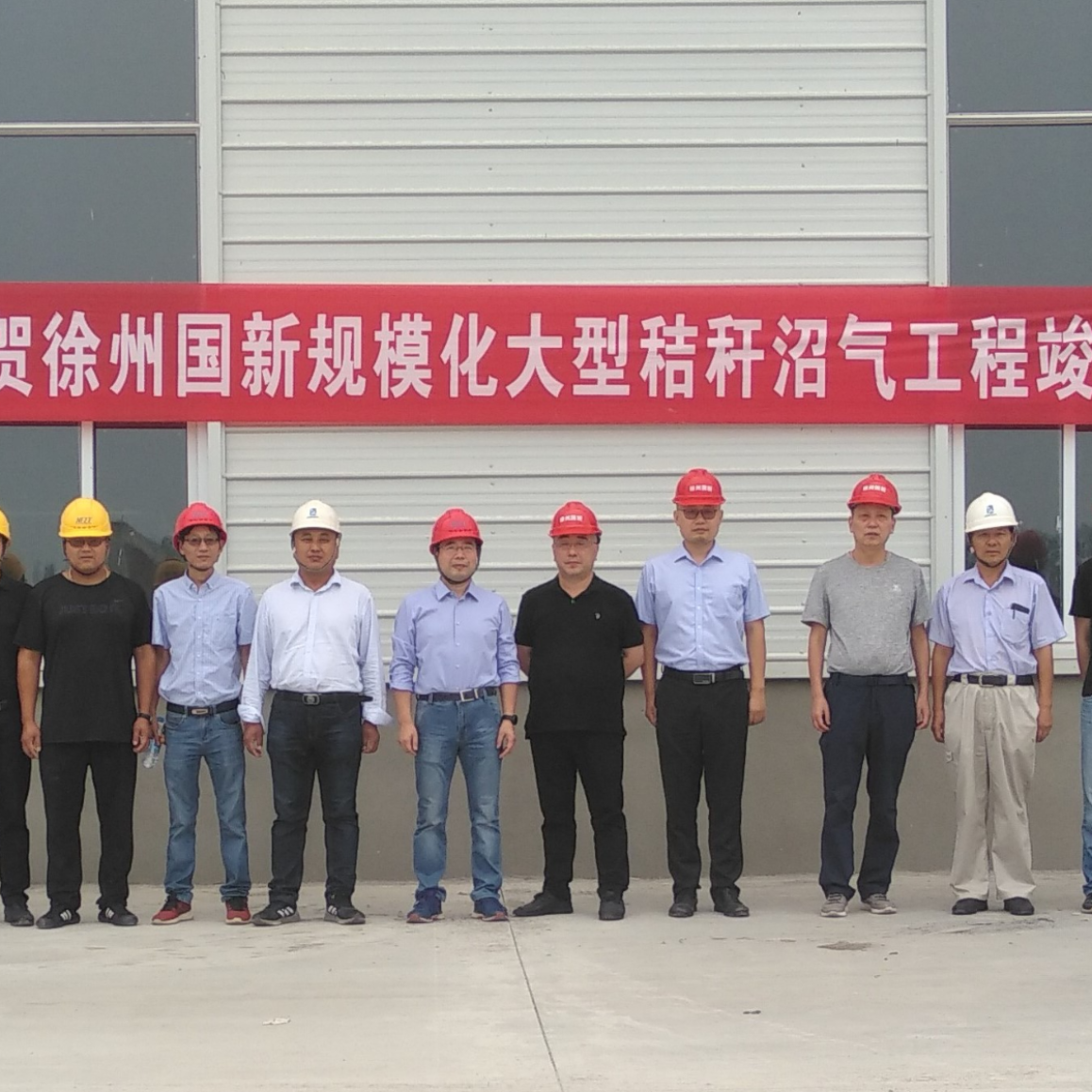 維爾利子公司杭能環(huán)境徐州國新項目竣工驗收